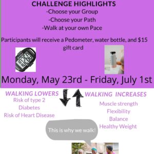 “On The Move” Spring Walking Challenge