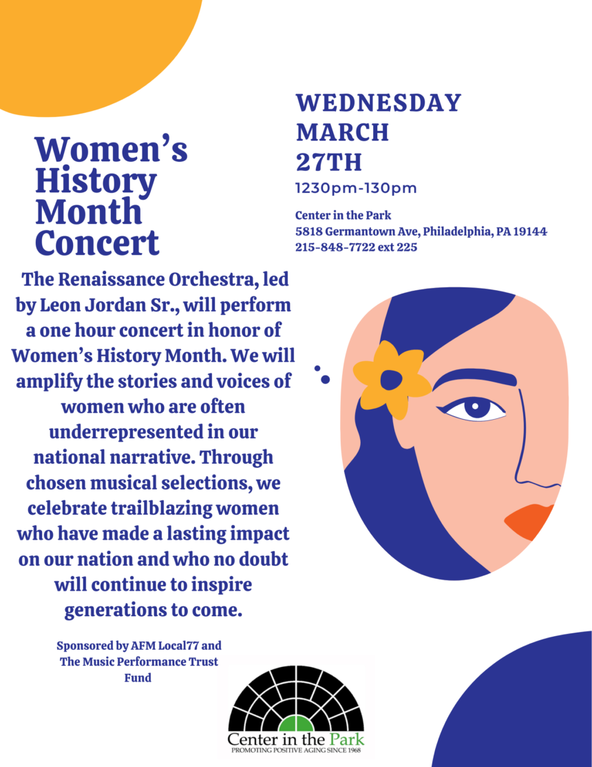 Women’s History Month Concert